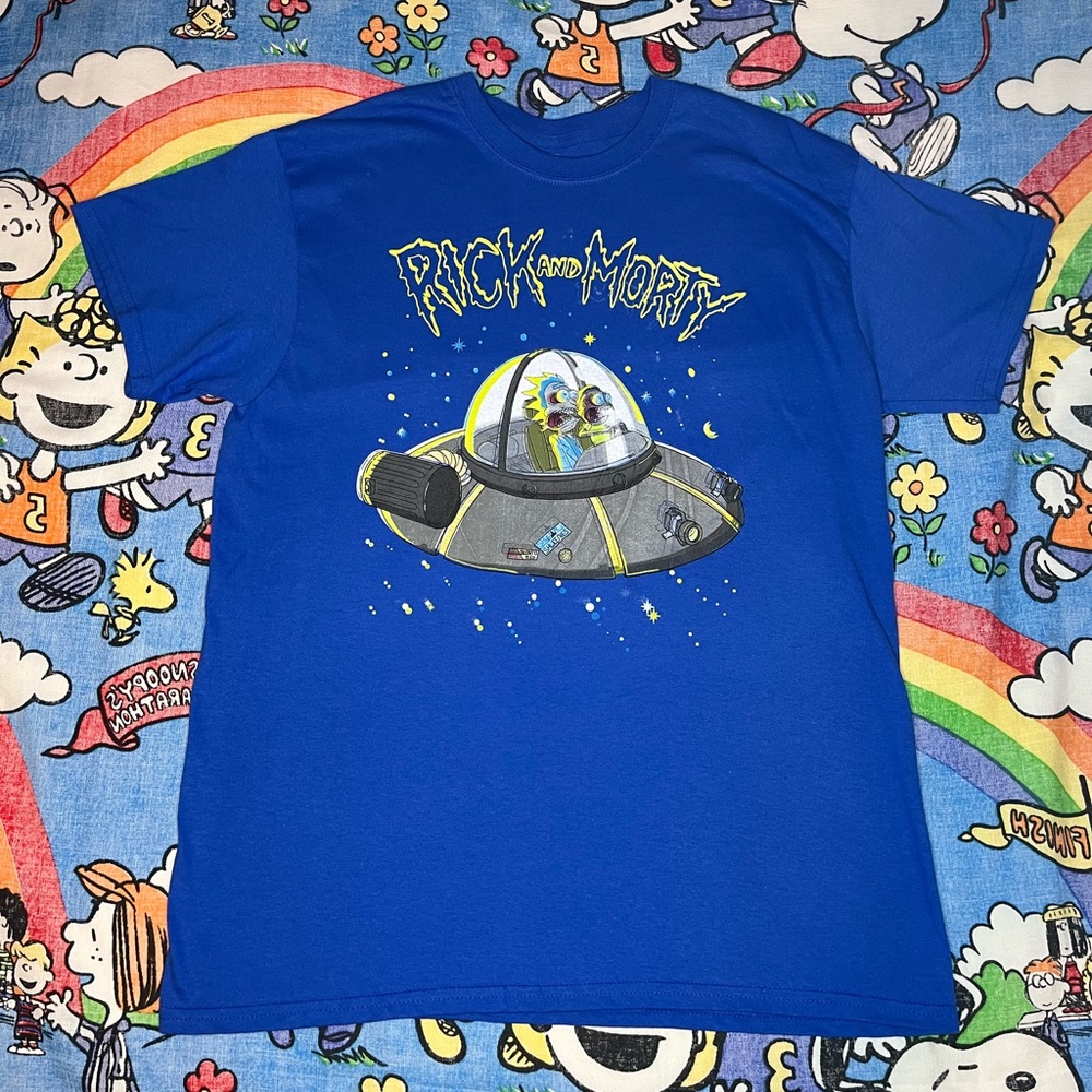 Blue Rick and Morty Tee